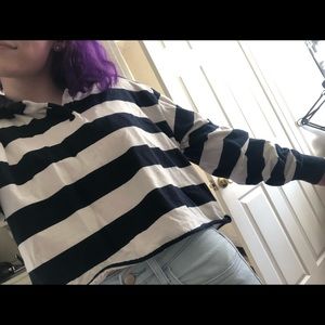 striped brandy melville shirt